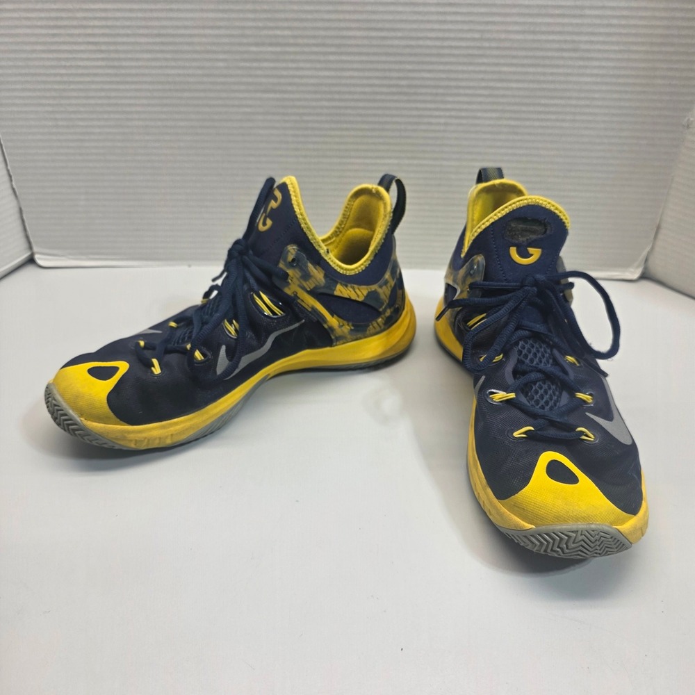 Nike HyperRev Paul George PE Midnight Navy University Gold 705370-407 Mens 8